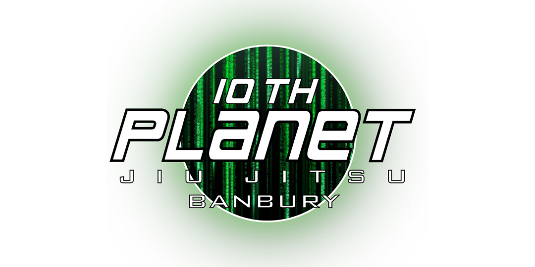 10th Planet Jiu Jitsu Banbury logo with green and black design on a white background